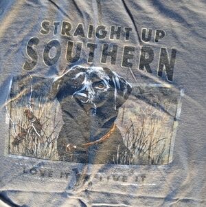 Straight Up Southern Dog T-shirt